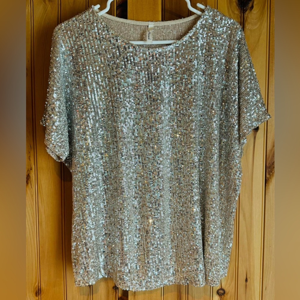 Women’s Sparkly Top Size Large